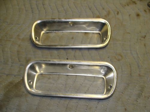 1960s chevy pickup turn signal bezels