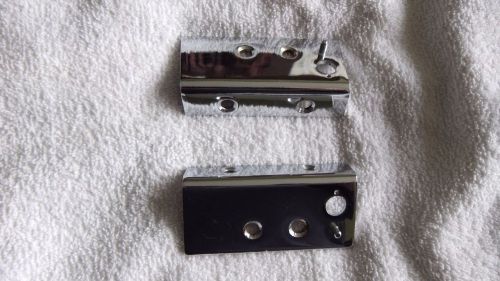 Ford thunderbird 1955 1956 1957 top rear hold down clamp retaining plate rh &amp; lh