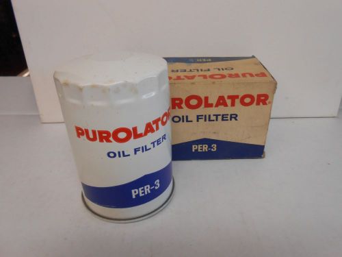 Nos vintage purolator per-3 oil filter--1959-62 studebaker &amp; packards