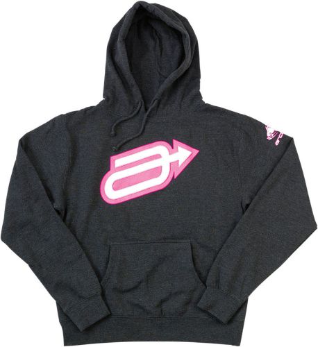 Arctiva expression s6 womens pullover hoody gray/pink