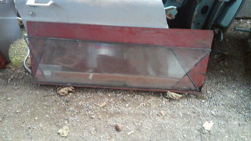 1966 66  67 ford fairlane wagon side rear glass (pair)  l/r