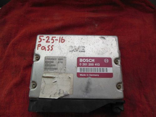 93 94 95 bmw e36 e34 ecu dme 0261200413 engine computer works warranty! l@@k