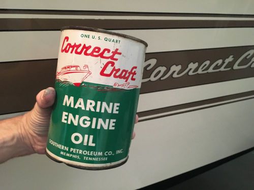 Correct craft marine engine oil - vintage