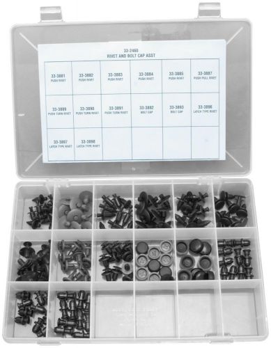 K&amp;l supply rivet &amp; bolt cap assortment kit 33-2460