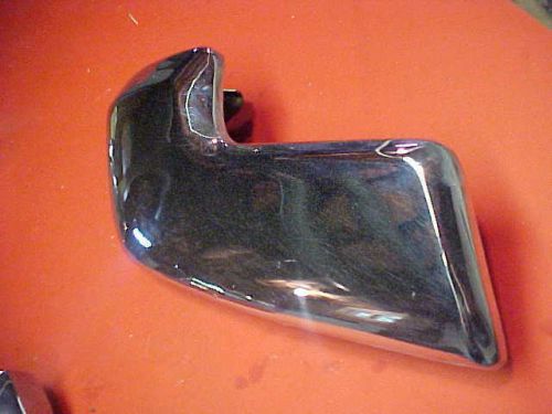 1969-1971 lincoln continental mark 3 drivers front bumper end