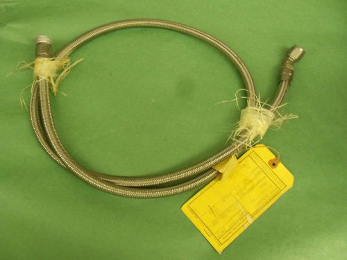 Stainless braided hose 68 inches long