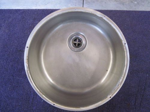 1957 chris craft stainless steel galley sink - century lyman higgins hacker