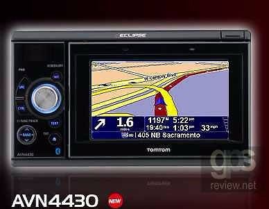 Tomtom gps display unit for eclipse avn4430 stereo tomtom dub1(4mc0.000.03)