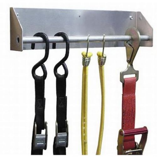 Multiple ratchet strap hanger rack