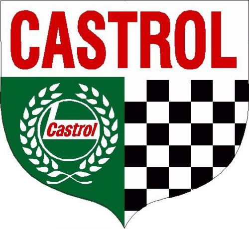 Castrol motor oil - vintage 1960&#039;s 70&#039;s racing decal/sticker