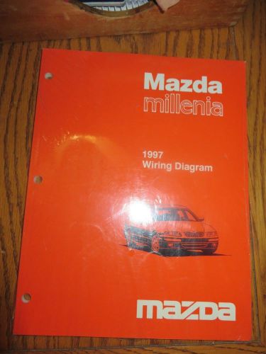 1997 mazda motors millenia electrical wiring diagram ewd service manual 97 book