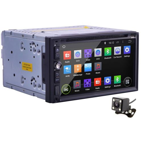 Gps sat android 4.4 car dvd player 3g wifi radio ipod bt 1080p 1g cpu sd+camera