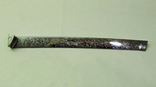 55 56 57 chevy nomad pontiac safari chrome liftgate glass retainer, right