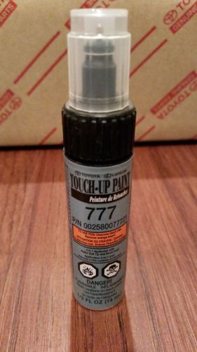 Genuine toyota touch up paint 1/2 oz pen &amp; brush 777 jade sea metallic