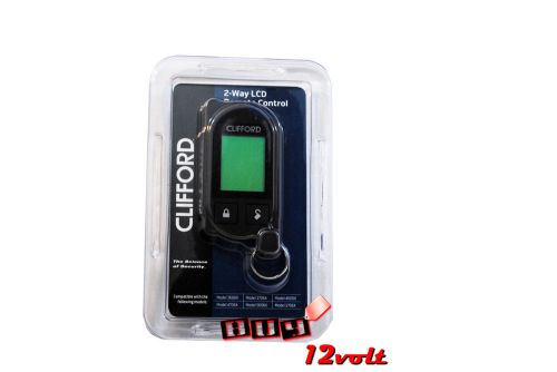 Clifford 7756x 2-way lcd replacement remote control