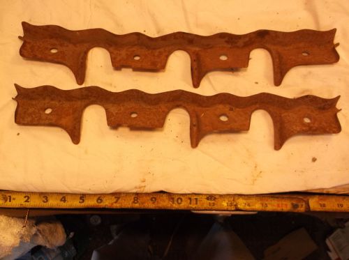 Small block mopar head drip rails