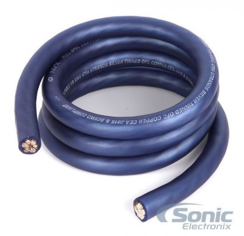 Nvx xw0bl5 5 ft. blue envyflex 1/0-gauge 100% ofc power/ground wire cable