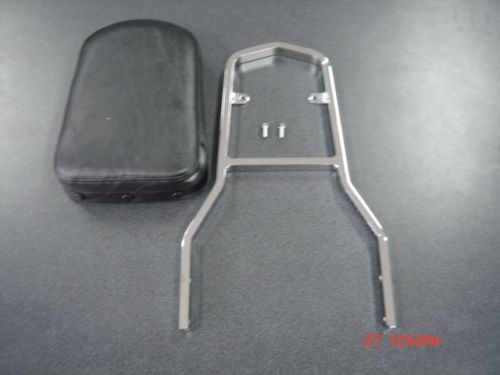 Honda vt vt750 phantom shadow aero c2 sissybar tall upright &amp; pad 08f75-meg-100a