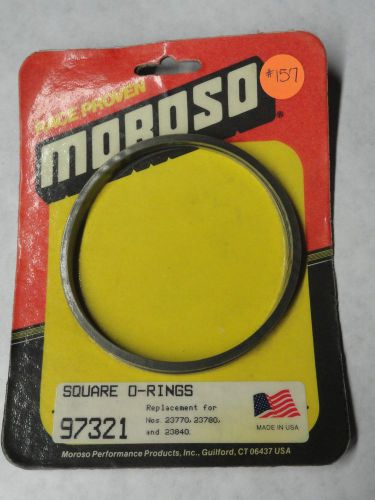 Moroso oil filter adapter repalcement o-rings #97321