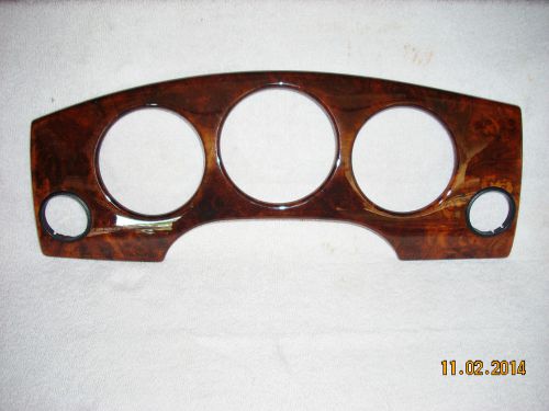 1998-2003 jaguar xj8 vander plas dash instrument cluster wood trim bezel