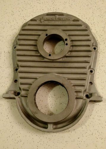 Weiand timing cover big block chevy vintage bbc finned aluminum