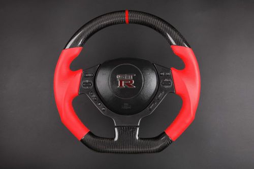 Nissan skyline gtr  r35  carbon steering wheel core exchange needed red
