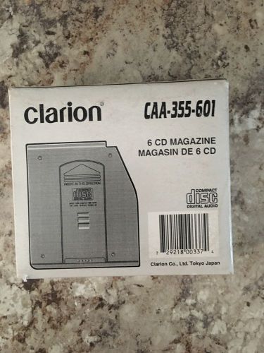 Clarion -caa-355-601 magazine changer 6 cd's
