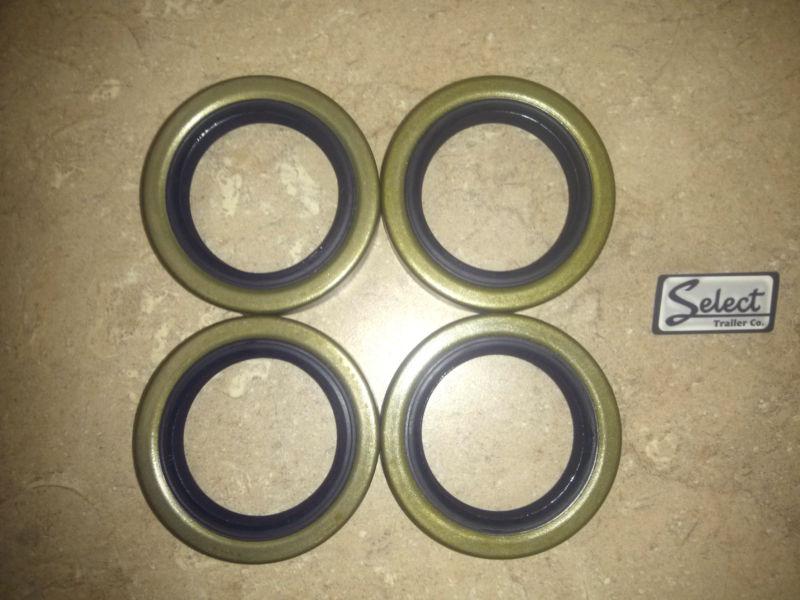 Set of four trailer axle grease seal 2.125" 10-10