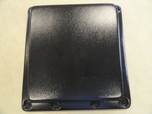 Helm seat base black plastic 15-1/2" x 14-1/2" marine boat