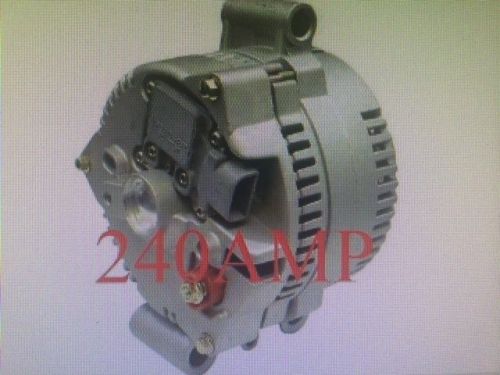 New alternator high output 7.3l diesel ford f250 f350 truck 95 96 97 98  240 amp