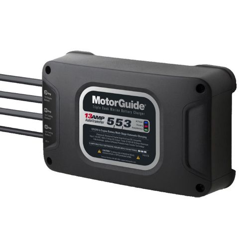 Motorguide #31713 - 13amps Battery Charger - Triple Bank, US $197.89, image 1