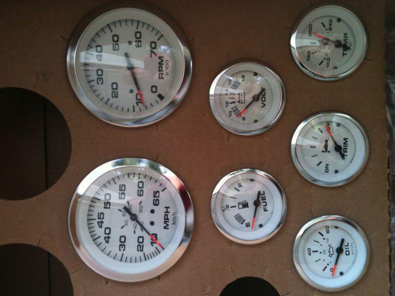 Find New Teleflex 7pc Lido Boat Gauge Set in Bradenton, Florida, US