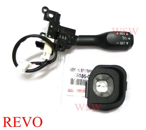 1pc genuine toyota hilux revo fortuner 2016 steering wheel cruise control+lid 16