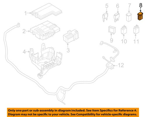 Ford oem 13-15 fusion 2.0l-l4-fuse dg9z14526k