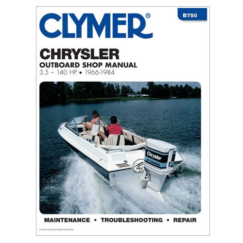 Clymer chrysler 3.5-140 hp outboards (1966-1984) -b750