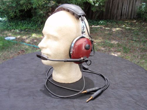 Fixed wing pilo't''s avionics head-set - complete with microphone &amp; jack plugs