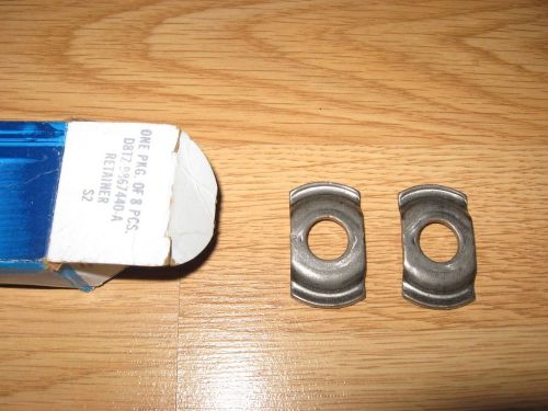 Nos 2 pcs ford 1978 truck &#034;retainer&#034; rear seat check spring oem bronco f250