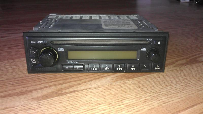 Nissan altima 00-01 am fm stereo cd receiver 281850z800   pn-2199i  cy028