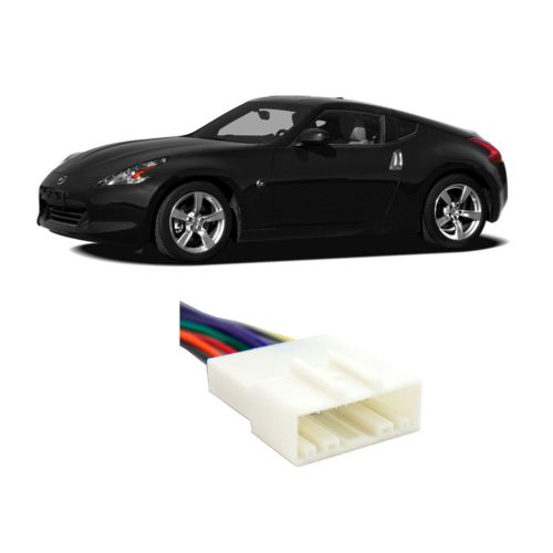 Fits infiniti 370z (w/o nav) 09-11 factory to aftermarket radio harness adapter