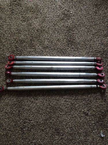 Sprint car radius rods with himes