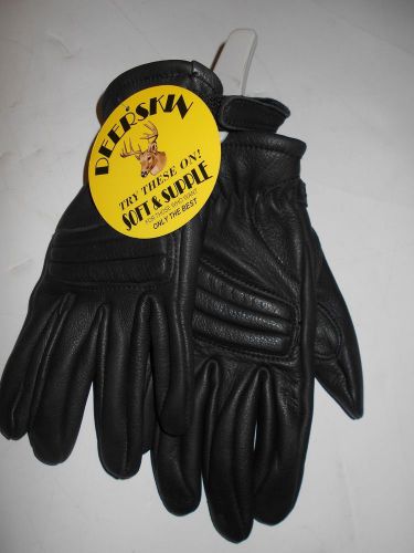 New american deerskin sport cruiser glove size women's small