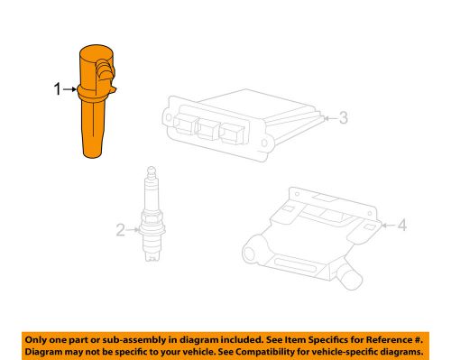 Ford oem-ignition coil 2m2z12029ac