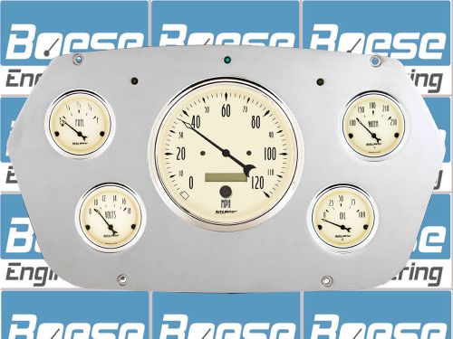 59-60 dodge truck auto meter antique beige gauges 1959-1960
