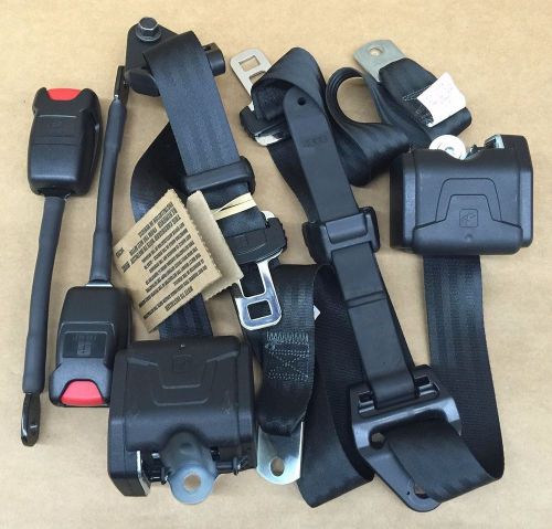 Polaris rzr xp 4 1000 turbo rear passenger seat belts assembly l/r complete utv