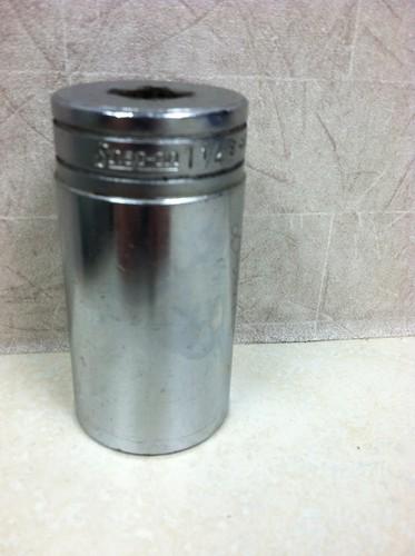 Snap-on 1-1/4" deep socket 1/2" dr 12 point  s401.