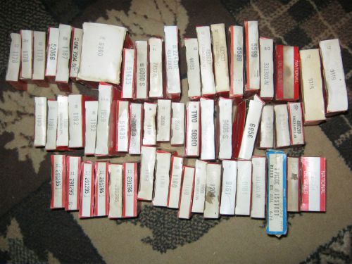 Lot of 56 assorted national oil seals - various numbers - nos