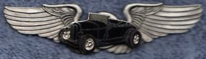 Last of black model a ford highboy hot rod pilot wings