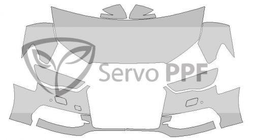 15+ audi s3 3m scotchgard pro series clear bra kit