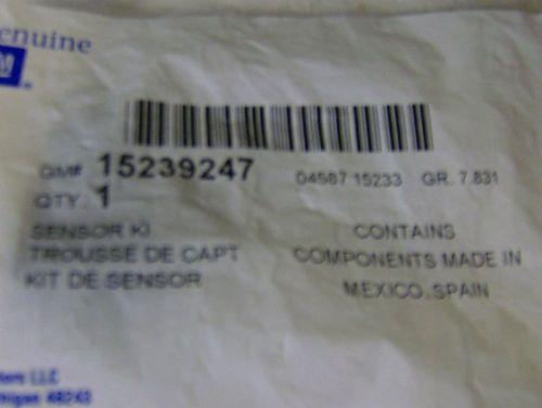 15239247 new oem gm park assist sensor rear bumper srx dts escalade silverado