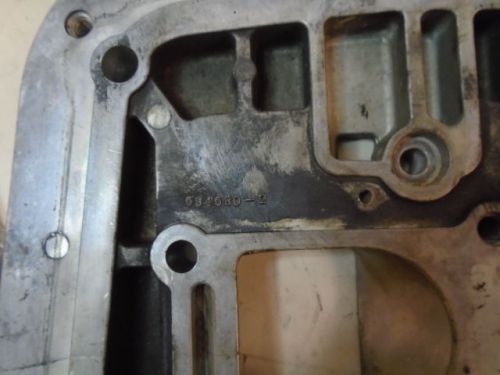 F684680-2 spacer plate , 1991 force 50hp